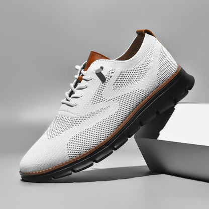 Oak & Sole - Urban Comfortable Limited Edition Trainers with Black Sole – Gray