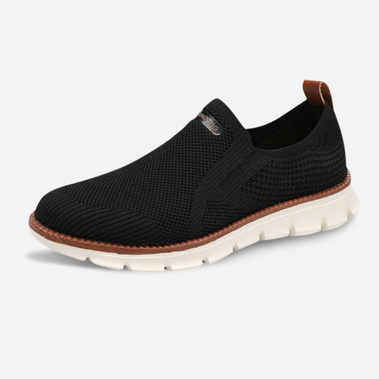 Oak & Sole - Slip In Ultra-Comfortable Trainers – Black