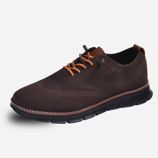 Oak & Sole - Urban Comfortable Limited Edition Trainers with Black Sole – Brown