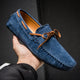 Oak & Sole - Vermont Elegant Comfortable Premium Suede Loafers – Blue
