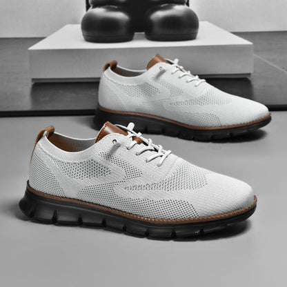 Oak & Sole - Urban Comfortable Limited Edition Trainers with Black Sole – Gray