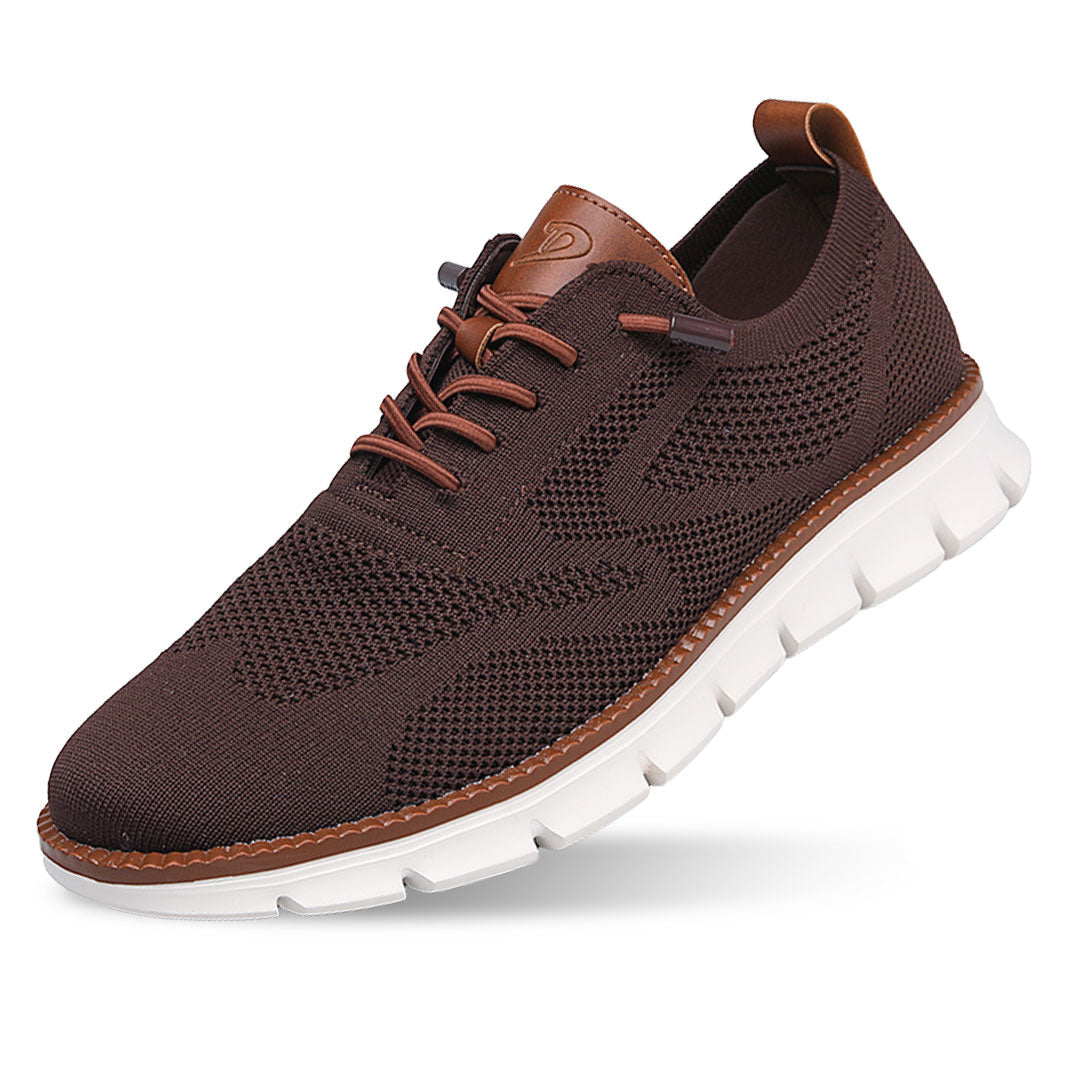 Oak & Sole - Urban Comfortable Everyday Trainers – Limited Burgundy Edition
