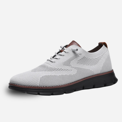 Oak & Sole - Urban Comfortable Limited Edition Trainers with Black Sole – Gray