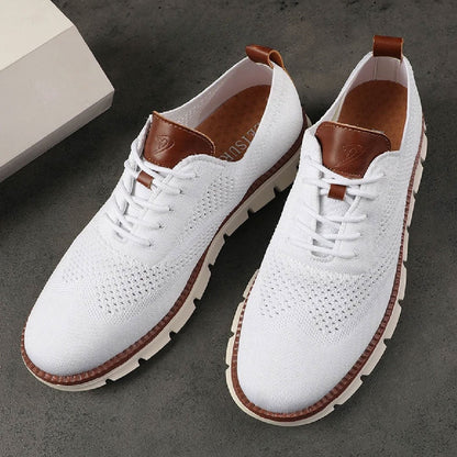 Oak & Sole - Swift Ultra-Comfortable Breathable Flexible Trainers - White