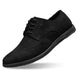 Oak & Sole - Derby Comfortable Elegant Suede Shoes – Jet Black